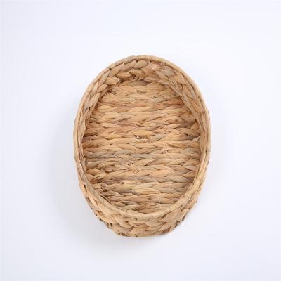 China Best Quality Eco-friendly Water Hyacinth Basket From Best Supplier for sale