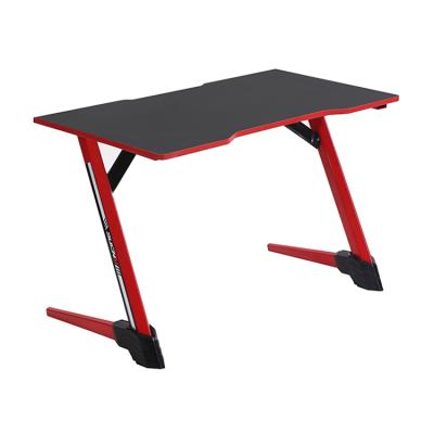 China Free Sample Modern Gamer Modern Table Stand Adjustable Tempered Glass Assembly Instruction Computer Standing Desk For Computer for sale