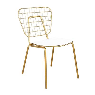 China (Other)Free Sample Adjustable Dining Wire Gold Metal Mesh Modern Toltex Black Platner Stainless Steel Bar Manufacturers White Wire Chair for sale