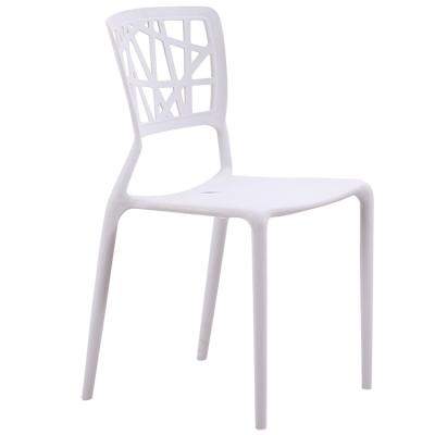 China Free Sample Modern Italica 9201 Single Function Plastic Part Use Leisure Stackable Low Back Stool Plastic Chair In White Color for sale