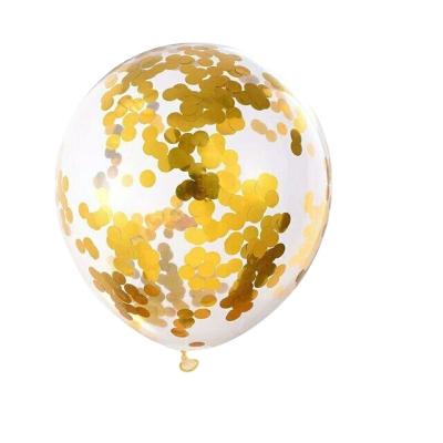 China 12 inch confetti balloons decoration sequin balloons confetti balloons decoration gift for sale