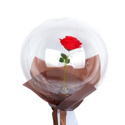 China Promotional Toy PVC Led Wholesale Bobo Valentine Balloon Set Small Gift of Bobo Ballon Big Size Clear 18 Inch Balloons for sale