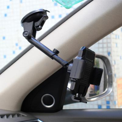 China 107093 Universal 360 Rotation Cell Phone Retractable Clip Holder Long Flexible Arm Car Phone Holder for Mini Ipad Phones for sale