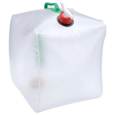 China Outdoor camping 10/20L household strong folding TPU water bag water bottle plastic water bag large volume eco-friendly TPU material for sale