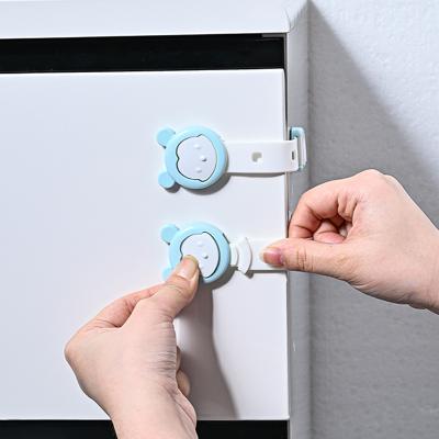 China Length Adjustable AliGan-Baby Locks Child Safety Cabinet Making Heavy Duty Safe Safe Fast And Easy Adhesive Cabinet Drawer Door Latches Easy Installation for sale