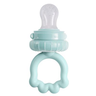 China AliGan BPA Free Baby Food Pacifier Multicolor For Infant Self Safe Feeding Teething Relief Toy Clip Travel Case Fruit 3 Size Bags Bite for sale