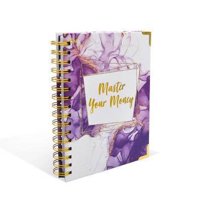 China Hardcover Jame Book Printing Customized Organizer Book Catalog Tiny Book A5 Planner Notebook Diary for sale