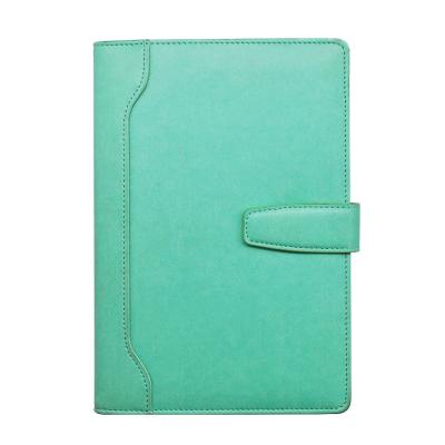 China Custom Leather Weekly Notebook Stationery Weekly Planner Weekly Planner PU Binding PU Binding Magnetic Sewing Custom a5 for sale