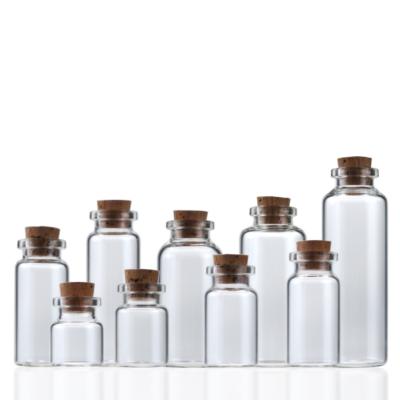 China 1ml 2ml 3ml 5ml 6ml 7ml 8ml 10ml 15ml 20ml 30ml Packaging Small Sample Bottle Refillable Decorative Vials for sale