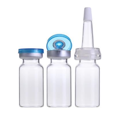 China Hot Sale 1ml 2ml 3ml 5ml 6ml 7ml 8ml Clear Pharmaceutical Amber Pharmaceutical Glass Tubular Injection Vials Bottles for sale