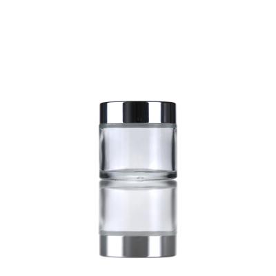 China 5g 10g 15g 20g 30g 50g 100g cosmetic cream glass jar for glass cosmetic jar with lids for sale