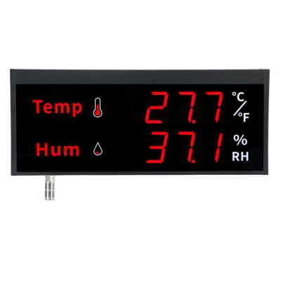 China New! BIG SCREEN 2.4G Wifi Temperature And Humidity Sensor Data Logger TUYA APP Temperature Alarm for sale