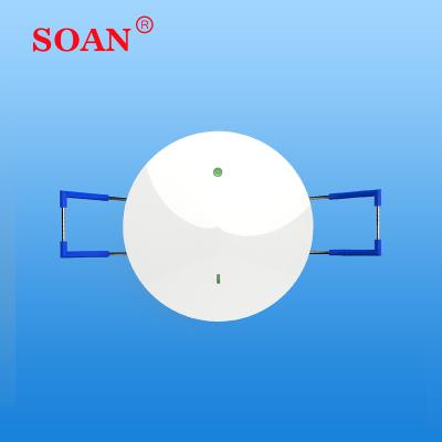 China SOAN 360 degree ceiling mounted microwave motion sensor light switch for sale