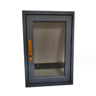 China Level 8 Wind Pressure Resistance Aluminum Alloy Casement Window with Soundproof Function for sale