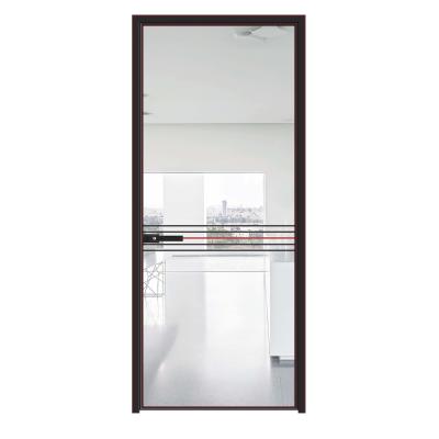 China Customizable Aluminum Waterproof Casement Doors With 10 Sealing Layers for sale