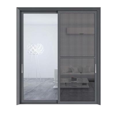 China Door Designing Service Aluminium Narrow Frame Sliding Door for Waterproof Window Solution for sale