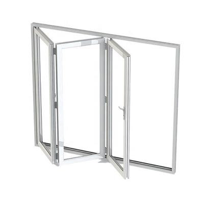 China Effortlessly Blend Indoor And Outdoor Spaces With Aluminum Soundproof Bi Fold Windows for sale