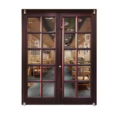 China Bathroom Glass Door Aluminium Alloy Spring Door for Custom Projects for sale