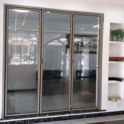 China Project Contracting Aluminium Alloy Lift And Slide Doors With 1.4mm Wall Thickness for sale