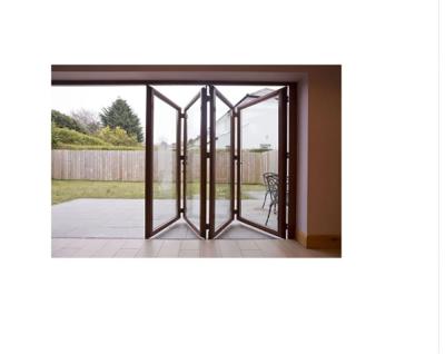 China SKATE 6 Panels Black Aluminium Sliding Door with Heat Insulation Coefficient K Value ≤2.1 for sale