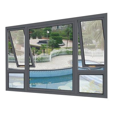 China Customize Hanging Curtain Type Aluminum Top Hung Windows for Original Design Projects for sale