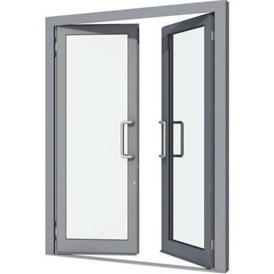 China Puertas de aluminio con casquillo en estilo moderno contemporáneo para un grosor de pared de 1,4 mm en venta