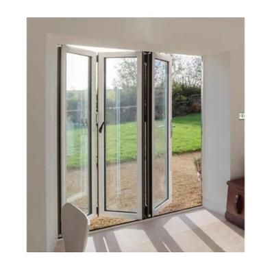 China Aluminium Alloy Bi-Fold Doors Perfect Addition to SKATE Hotel Residential Living Room for sale