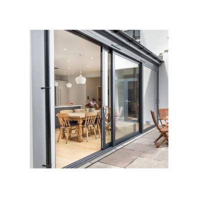 China 70mm Width Sliding Door Hurricane-Proof Energy- Heavy-Duty Aluminum Lift and Slide Doors for sale