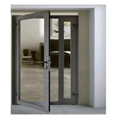 China Thermal Break Aluminum Alloy Casement Doors for Skate Interior Heat Insulation Coefficient for sale