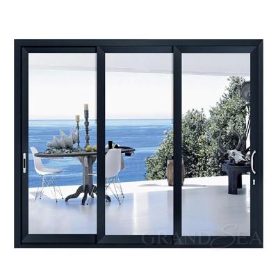 China Aluminum Waterproof Sliding Doors for Residential and Commercial for sale