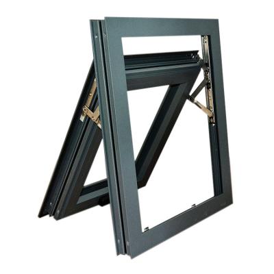 China Customizable Production Folding Screen Thermal Break Aluminium Awning Windows for Apartment for sale