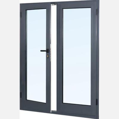 China Boutique Hotel Glass Casement Door with 1.4mm Aluminum Wall and 10-layer Sealing for sale