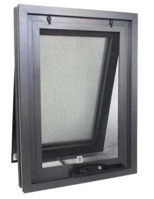 China Customize Australia Standard Aluminum Awning Window Durable Fiberglass Top Hung Window for sale