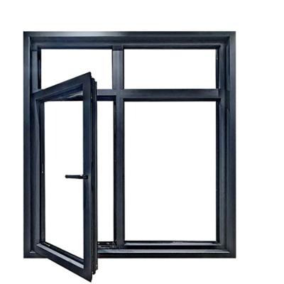 China SKATE Series Alloy Aluminum Windproof Casement Windows For Home And Commercial Use for sale