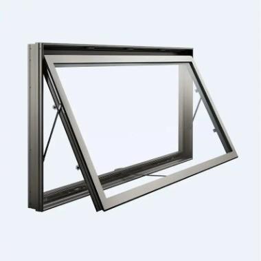 China Folding Screen Aluminum Top Hung Windows For Advanced Production Facade Decoration Solution for sale