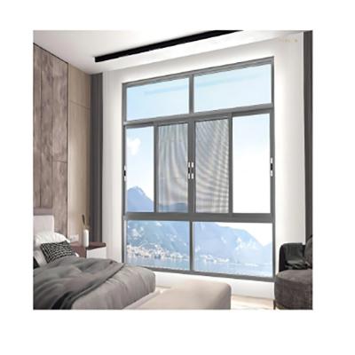 China  Boutique Hotel Broken Bridge Aluminum Profile Casement Windows with Screens for sale