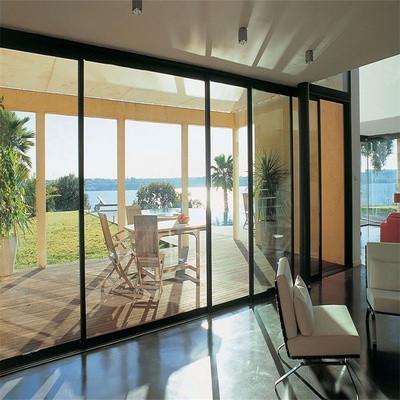 China Modern Design Customizable Aluminum Alloy Sliding Doors With 1.1W/(㎡·K) Heat Insulation for sale