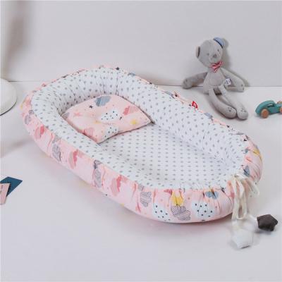 China New Modern Professional Co-sleeping Baby Lounger For Baby Toddler Cribs Soft Cribs for sale