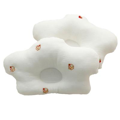 China 0-2 Years Children Anti-static Cotton Gauze Newborn Anti-Drop Head Correction Baby Pillow for sale