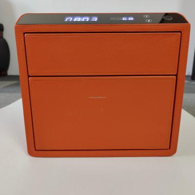 China Dual Platform wjw-06 Smart Compartment Digital Safe Box Fingerprint Electronic Safe Lock Dual Fingerprint Jewelry Storage Box In Stock for sale