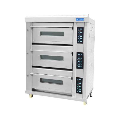 China Hotels Gas Deck Oven For Bread Cake Cookie Pizza for sale