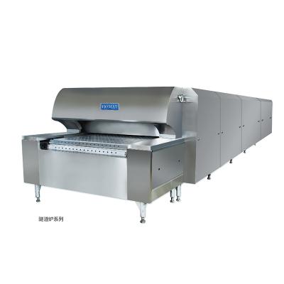 China HOMAT Hotels Commercial Bakery Workshop Stainless Steel Electric Automatic Tunnel Oven for sale