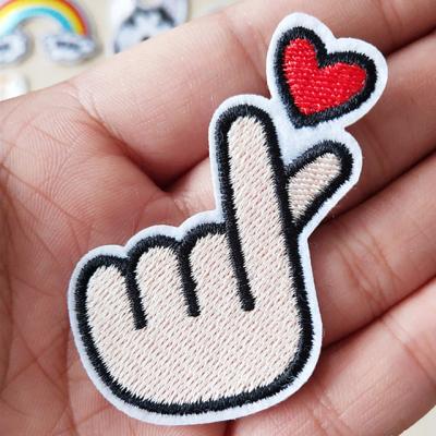 China Mommy Sustainable Baby Thermo Stickers Stripes On Clothes Iron On Transfers Vinyl Heat Thermal Patches For Clothing Fashion Applique Washable for sale