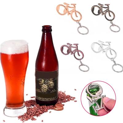 China Custom Aluminum Metal Wholesale Price Bicycle Key Chain Bottle Opener Bottle Opener Keychain Beer Keychain Bottle Opener Custom for sale