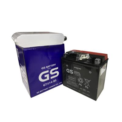 China High Quality Motorcycle Start Power Battery Super Power GTX14-BS Motorcycle Battery for sale