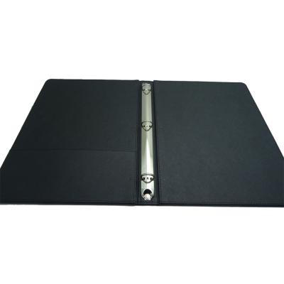 China A4 PU Leather 3 Ring Binder Folder for sale