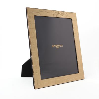 China Photo Frame VE PU Leather Wholesale Custom Luxury Leather Picture Photo Frame 26.5*31.2cm for sale