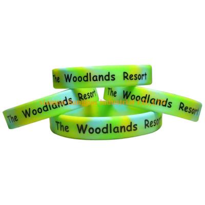 China Custom FPM FFKM HNBR NBR FKM Silicone EPDM Manufacturer Rubber Supply Fashion Silicone Wristband for sale