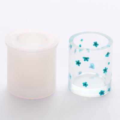 China Simple Viable Place Around Pen Holder Epoxy Silicone Mold for sale