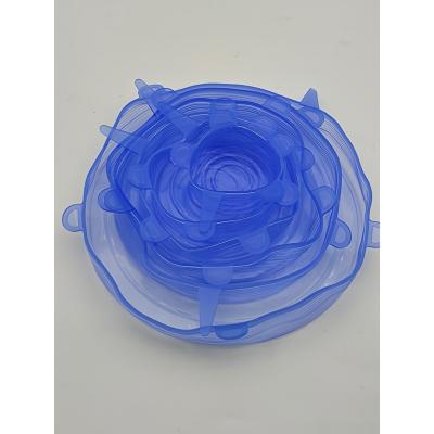 China Non Spill Factory Selling Silicone Wrap Stretch Lids Convenient Viable Cool-Keeping Cover for sale